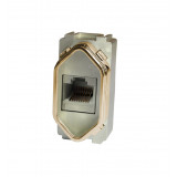 Módulo RJ45 (Internet) - Novara Champanhe Gold